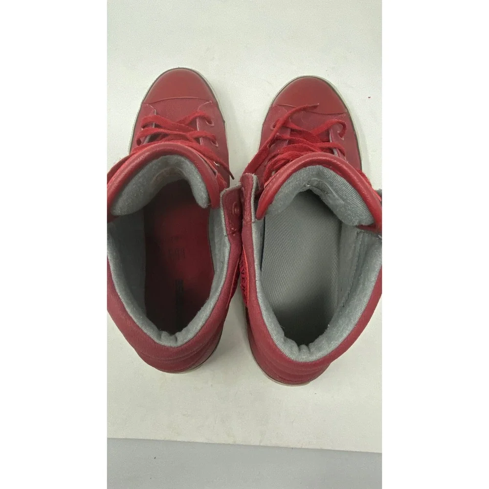 Converse Chuck Taylor All Star High Street Red Leather Sneakers 152658C Mens 12
